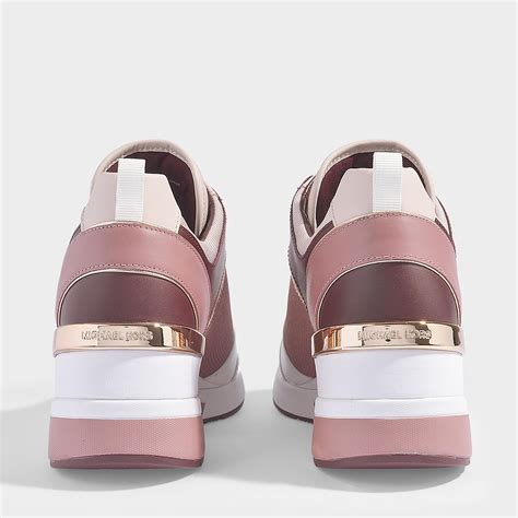 michael kors pink sneakers